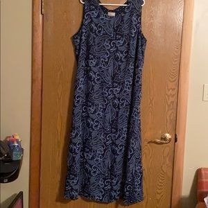 Studio ease 22w long short sleeve dress